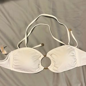 Diane con Furstenberg O Ring Bandeau Bikini Top
